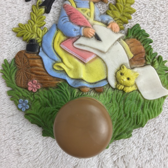 Vintage 1950s Children’s Wall Hooks girl kids rare - Picture 13 of 16